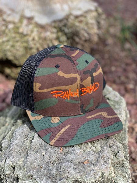 "Signature" Trucker Hat - Raven Brand Inc