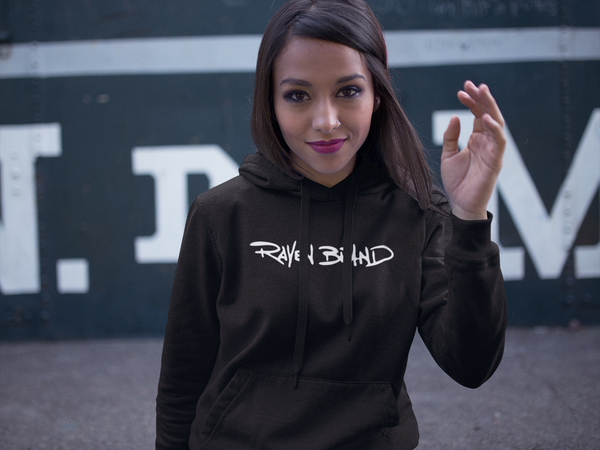 Womens "Signature" Hoodie - Raven Brand Inc