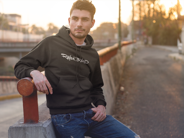 Mens "Signature" Hoodie - Raven Brand Inc