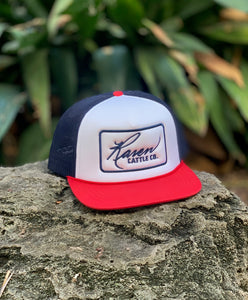 Red White and Freedom Foamie Trucker
